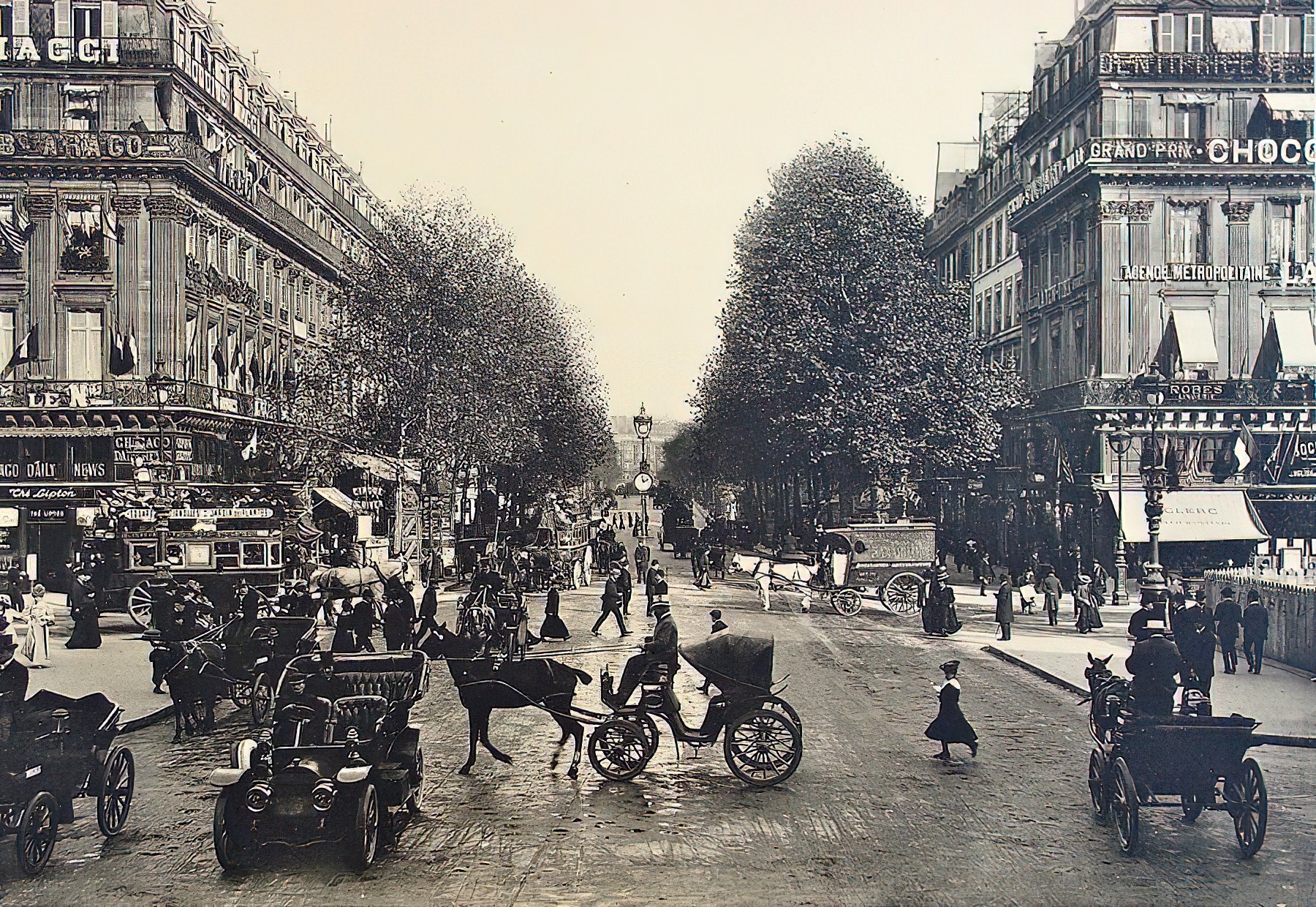 париж начало 20 века